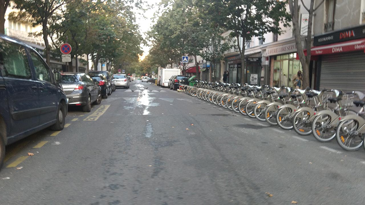 Calle en paris